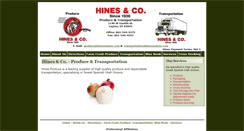 Desktop Screenshot of hinesonions.com